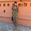 CASSANDRA | ELEGANT SPRING DRESS WITH PRINT