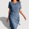EIMEAR | LAYERED MIDI DRESS