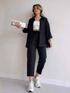Lunessa Manchester™ | Linen Two Piece Set
