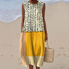 CARA | LIGHTWEIGHT SLEEVELESS SUMMER DRESS