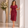 Lunessa™ | Ruched Elegant Midi Dress