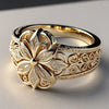EITHNE | FLOWER ZIRCONIA RING