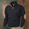 CONOR | REFINED HALF-ZIP ACCENT PULLOVER