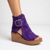 ORLISE | MODERN OPEN-TOE WEDGE ANKLE BOOTS