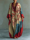 AYA | JAPANESE RED PLUM BLOSSOM MAXI DRESS
