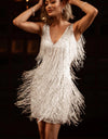 FRINGEY | ELEGANT FRINGE PARTY DRESS